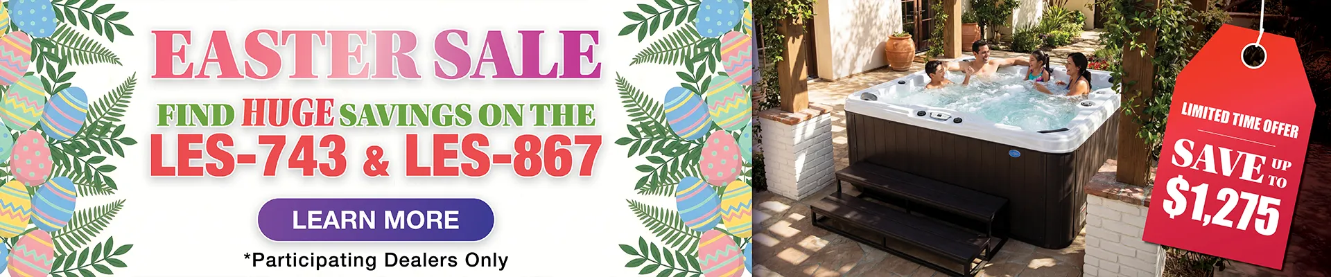 Calspas hot tub being used in a family setting - Lamesa