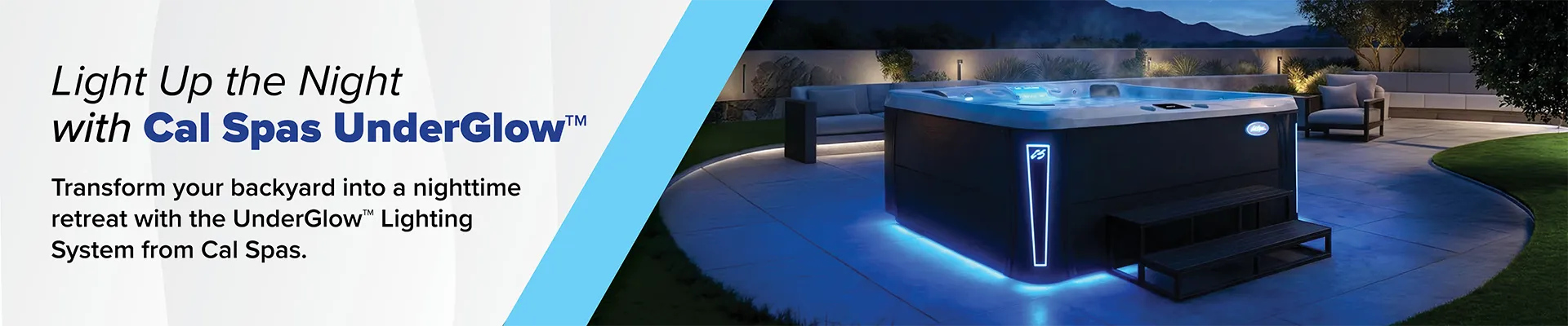 Calspas hot tub being used in a family setting - Lamesa